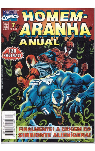 Homem-aranha Anual #7 O Planeta Dos Simbiontes / Venom