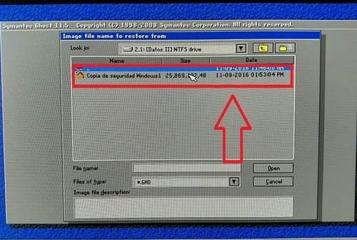 Imagen 5 de 5 de 9n9(o)9r9t/0/n/9g9/h/9o9/zt Vvynd0vvz Norton Ghost Windows