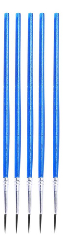 2 X 2x5 Unids/set Pinceles De Pintura Pintados A 2 Piezas
