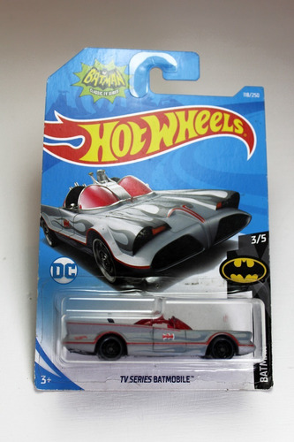 Autos Hot Wheels Batman. Tv Series Gris Batmobile 2018