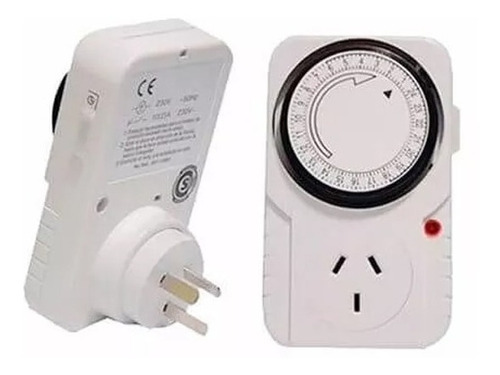 Temporizador Mecanico Analogico Programable Enchufable Timer