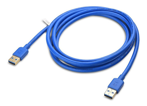 Cable Usb Macho A Usb Macho 2 Metros (usb-tipo A 3.0 Y 2.0)