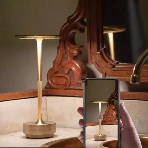 Candeeiro De Mesa Nórdico Led Touch Candeeiro De Mesa Bar