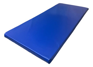 Colchonete Academia Exercicio Escola Pilates Yoga 90x40x3 Cor Azul