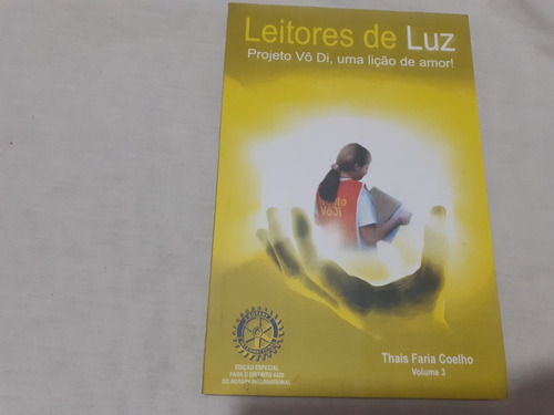 Leitores De Luz Projeto Vo Di Vol 3 Thais Faria Coelho
