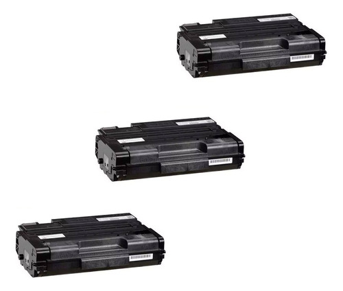 Kit 3x Para Uso Ricoh Sp3710 P311 M320 M320f 7k 408284