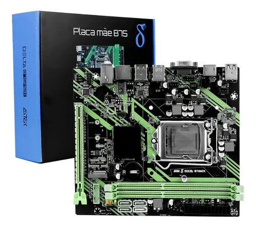 comprar Placa Mãe B75 Micro Atx Socket 1155 Ddr3 M2 Pci Express 3.0