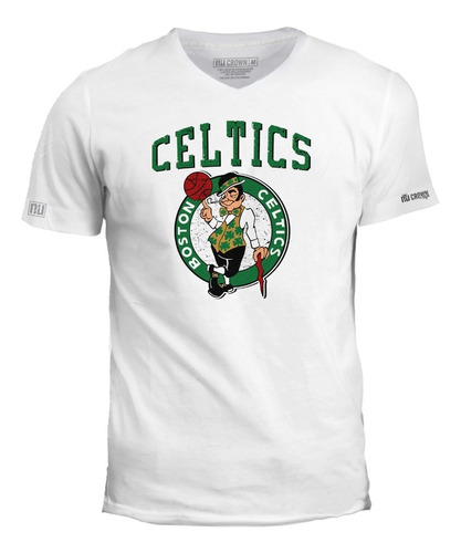 Camiseta Boston Celtics Nba Baloncesto Ivk Cuello En V