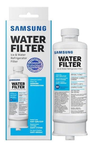 Filtro  Agua Para Nevera Samsung  Da97-17376b Haf-qin /exp