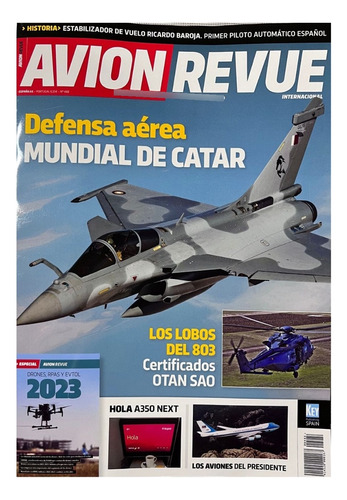 Revista Avion Revue Internacional Aviación Noticias Novedad