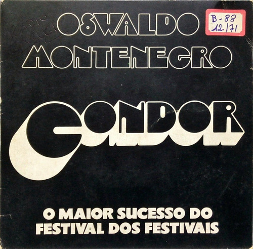 Oswaldo Montenegro Compacto Condor + Aos Filhos De Sagitári