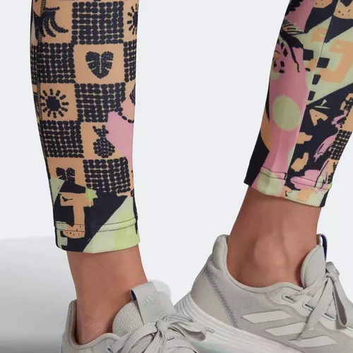 Calça Legging adidas Farm Feel Brilliant Aeroready Ha1231