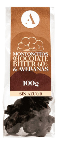 Ambrosia Montoncitos Chocolate Bitter 60% Y Avellanas 100