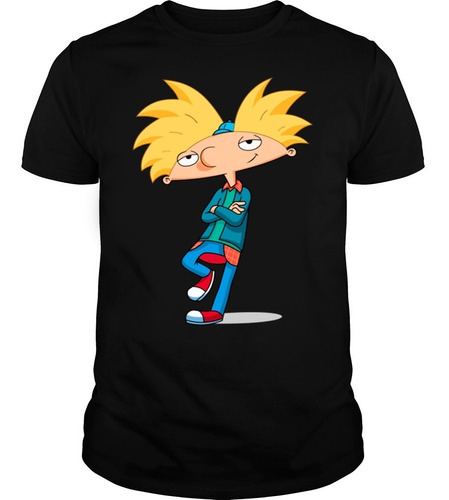 Playeras Caricatura Hey Arnold Y Helga Pataki Novio + Regalo