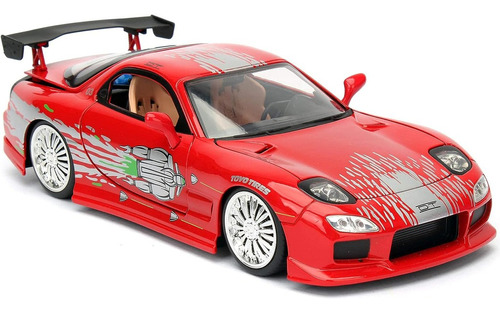 1/24 Mazda Rx-7 Dom's Velozes E Furiosos Primeiro Filme Tore