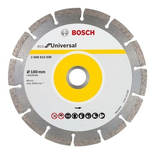 Disco Bosch Segmentado Eco Univ 180mm