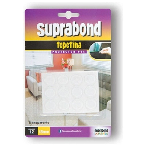 Topetina Suprabond Protectora Autoadhesiva Pvc Transparente