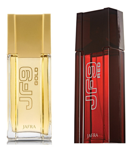 Jafra Jf9 Gold & Jf9 Red Original Set De 2 Perfumes