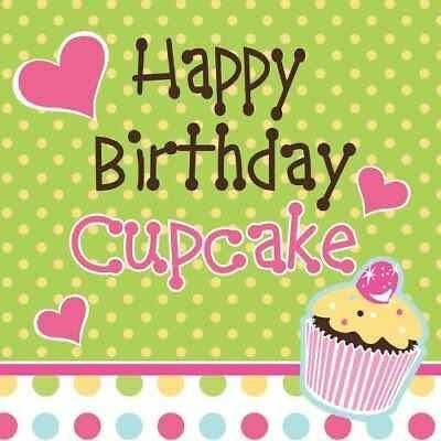 Servilletas Papel Cumpleaños Cupcakes Decoupage