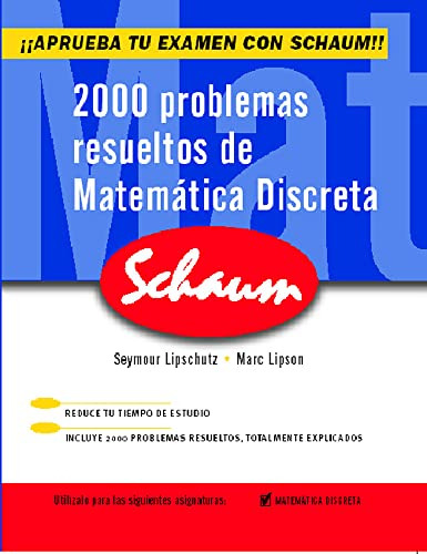 2000 Problemas Resueltos De Matematica Discreta De Lipschutz