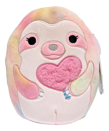 Peluche Squishmallows Whim Pereza Corazón 19cm Original