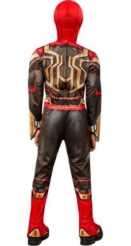 Imagen 3 de 7 de Disfraz Spiderman Hombre Araña Niño C/luz Disfraces American