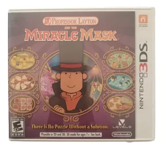 Professor Layton And The Miracle Mask 100% Nuevo Y Sellado