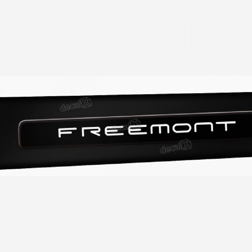 Kit Friso Adesivo Lateral Resinado Fiat Freemont Em Preto