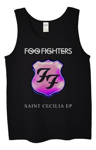 Polera Musculosa Foo Fighters Saint Cecilia Rock Abominatron