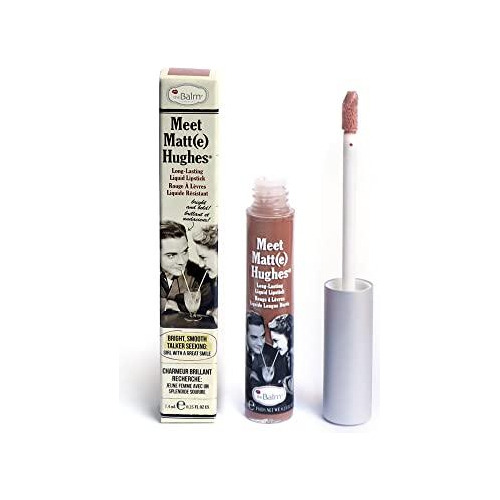 Labial Thebalm Meet Matte Hughes 0.25 Onzas  Tono Humble