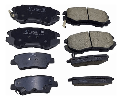 Balatas Delanteras Y Traseras Changan Cs35 2022-2024