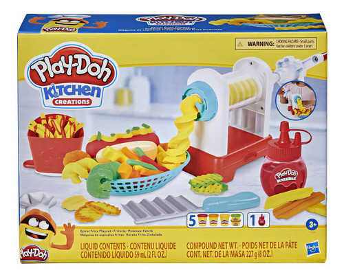 Play-doh Kitchen Creations - Máquina De Espirales Fritas