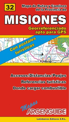Mapa De Misiones Provincia Georeferenciado Argenguide