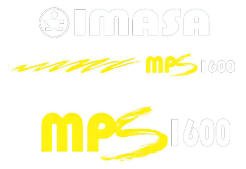Kit Faixa Adesivo Plantadeira Compatível Imasa Mps 1600 Azul Cor Padrão