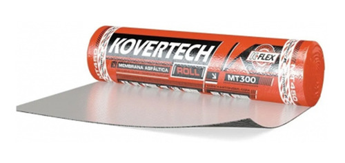 Membrana Asfáltica Kovetech Roll Mk 300 1x10mts Lp Mimbral