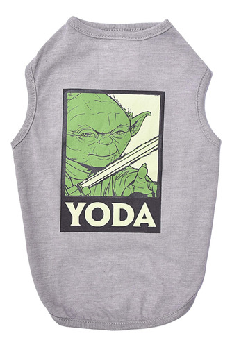 Star Wars Para Mascotas Tanque Gris Para Perros Yoda | Camis