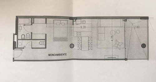Imagen 20 de 20 de A Estrenar: Hermoso Monoambiente · Oficina O Vivienda!