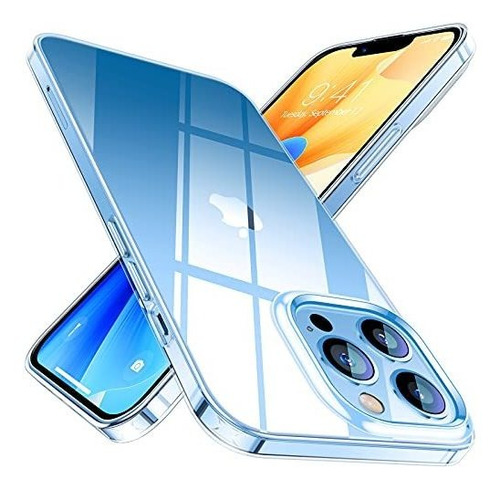 Funda Para iPhone 13 Pro Max Transparente Efecto Espejo