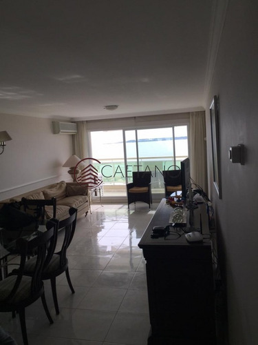 Apartamento En Excelente Torre Frente A Playa Mansa En Parada 5. Vista Plena Al Mar E Isla De Gorriti- Ref: 2664