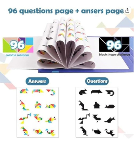 Cyz Rompecabezas De Tangram, Rompecabezas Para Niños