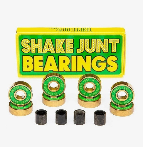 Rolamento Shake Junt Triple Og's Abec 7 Cx Amarela