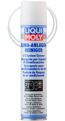 Limpiador De Aire Acondicionado Automotriz Liqui Moly 250 Ml