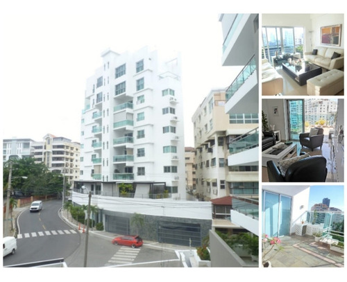Imagen 18 de 30 de Hermoso Penthouse En Urbanizacion Real, Precio De Alquiler Amueblado Us$3,500.00