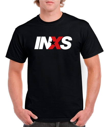 Polera Hombre Estampado Inxs