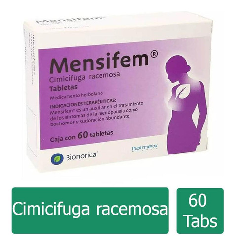 Mensifem 2.8 Mg Caja Con 60 Tabletas