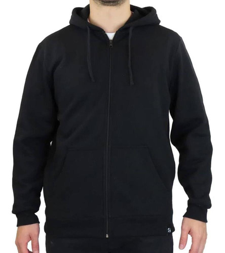 Campera Topper Hombre Frisa Negro