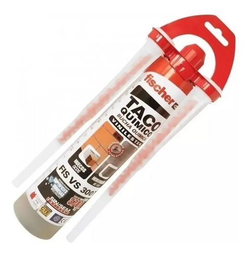 Combo Aplicador De Silicona Con Cartucho Fischer Vs300t