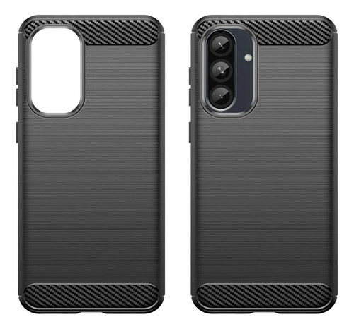 Funda Antigolpe Tpu Carbono Para Samsung Galaxy A56 Y A36 Negro A36