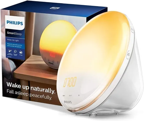 Imagem 1 de 5 de Despertador Philips Smartsleep Simulação Colorida Nascer Sol