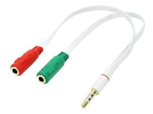 Adaptador De Audio 2 P2 (femea) X P3 (macho)